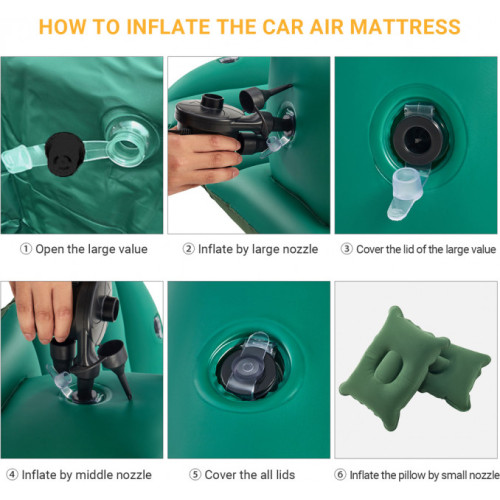 Автомобильный матрас KingCamp DELICACY AIEBED(KM2004)(green)