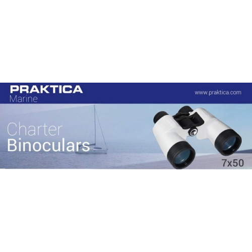 Бинокль Praktica Marine Charter 7x50 White (PRA206)