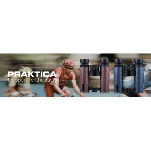 Бинокль Praktica Pioneer 10x26 WP Red (PRA228)