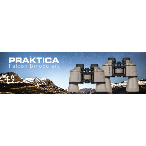 Бинокль Praktica Falcon FMC 10x50 Sand (PRA185)