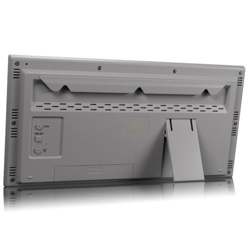 Часы настенные Bresser Jumbo LCD Grey (7001802QT5000)