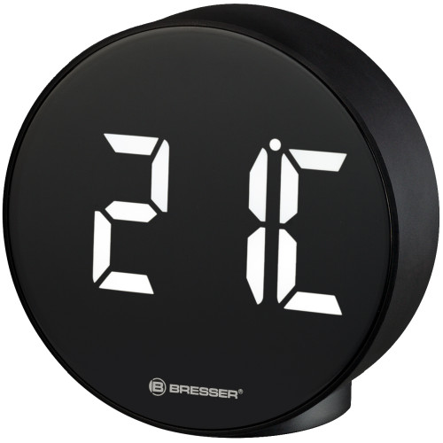 Часы настольные Bresser MyTime Echo FXR Black (8010071CM3WHI)