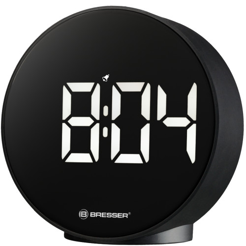 Часы настольные Bresser MyTime Echo FXR Black (8010071CM3WHI)