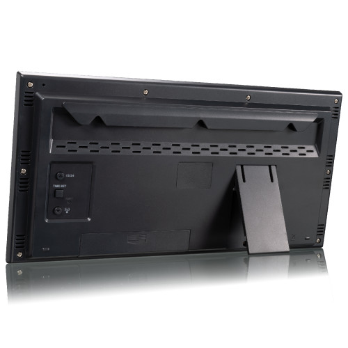 Часы настенные Bresser Jumbo LCD Black (7001802CM3000)