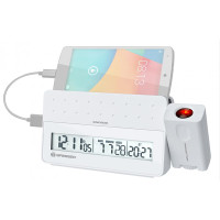 Проекционные часы Bresser MyTime Pro white Проекционные часы Bresser MyTime Pro white