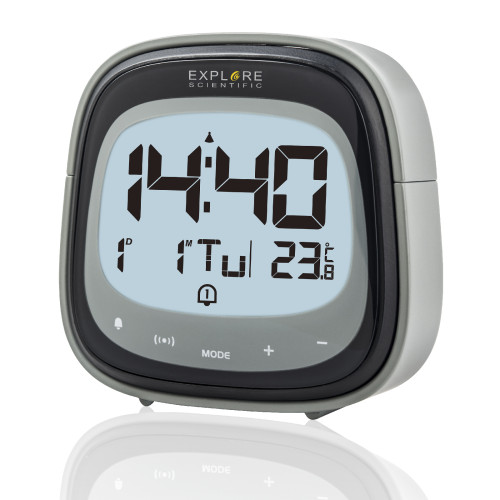 Часы настольные Explore Scientific RC Dual Alarm Black (RDC3006CM3LC2)