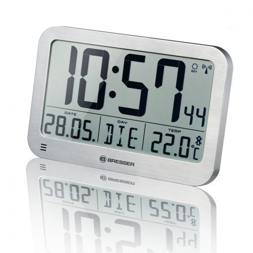 Часы настенные Bresser MyTime MC Silver (7001801)