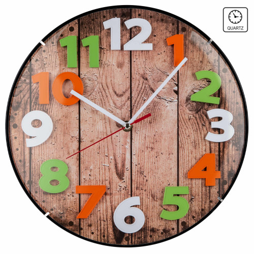 Часы настенные Technoline WT7435 Wood Brown (WT7435)