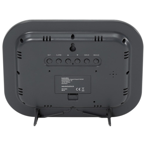 Часы настенные Technoline WS8005 Silver/Black (WS8005)