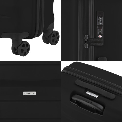 Чемодан CarryOn Porter (L) Black (502445)