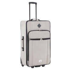 Чемодан TravelZ Hipster (M) Grey