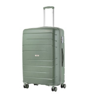 Чемодан TravelZ Big Bars (M) Olive Green