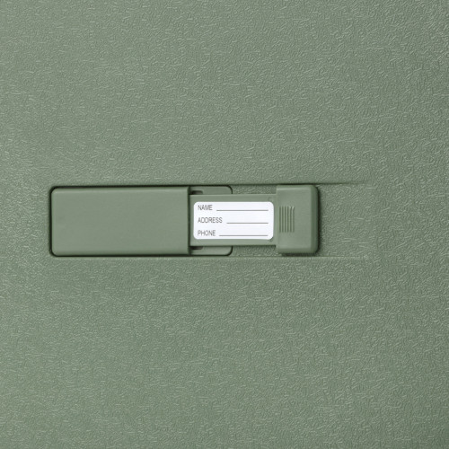 Чемодан TravelZ Big Bars (M) Olive Green