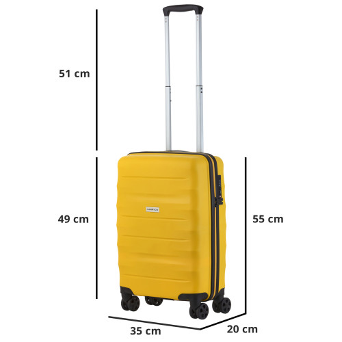 Чемодан CarryOn Porter (S) Yellow (502456)