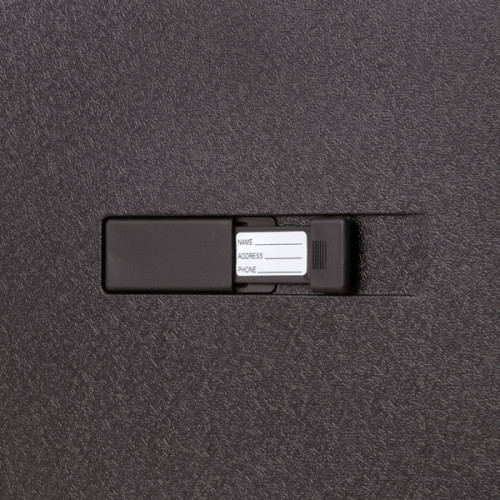 Чемодан TravelZ Big Bars (M) Black