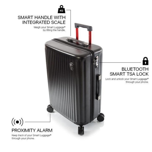 Чемодан Heys Smart Connected Luggage (S) Black