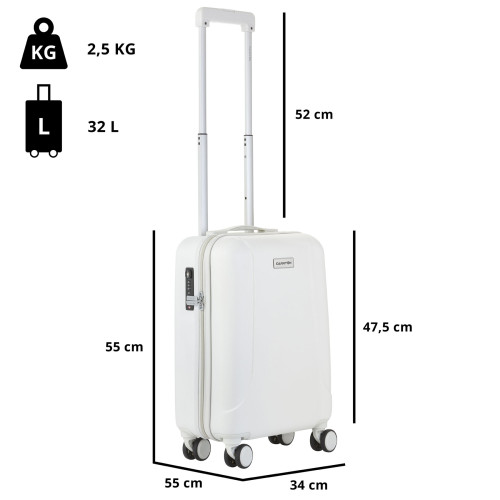 Чемодан CarryOn Skyhopper (S) White (502422) Чемодан CarryOn Skyhopper (S) White (502422)