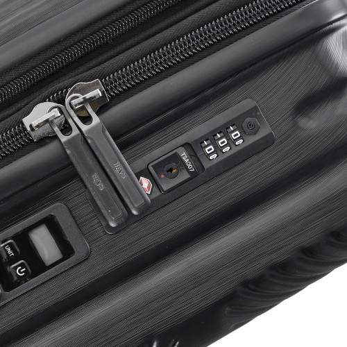Чемодан Heys Charge-A-Weigh ll (M) Black (10131-0001-26)