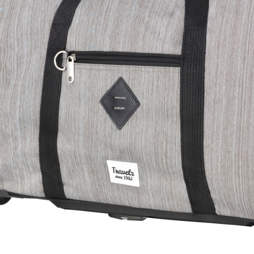 Сумка дорожная на колесах TravelZ Hipster 51 Grey