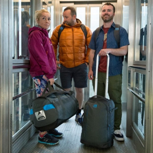 Сумка дорожная на колесах Vango Runway 40 Carbide Grey (RUNRUNWAYG10055)