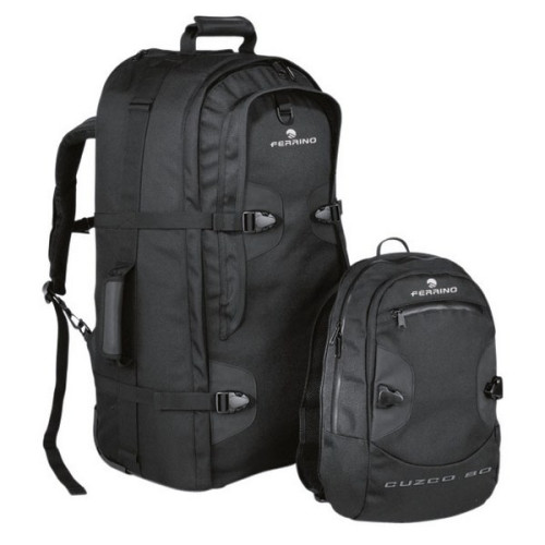 Сумка-рюкзак на колесах Ferrino Cuzco 80 Black