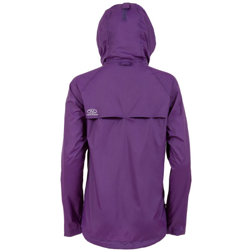 Ветровка женская Highlander Stow & Go Pack Away Rain Jacket 6000 mm Purple XL (JAC077L-PE-XL)