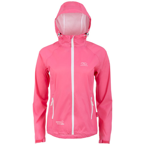 Ветровка женская Highlander Stow & Go Pack Away Rain Jacket 6000 mm Pink M (JAC077L-PK-M)