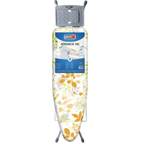 Доска гладильная Gimi Advance 100 122x38 см Orange Flower (154222)