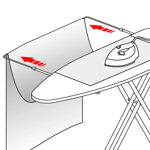 Доска гладильная Gimi Advance 140 126x45 см Red Flower (154163) (Special Offer)