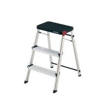 Стремянка Rolser Taburete M/3 3 ступени Negro (MET3001-1023)
