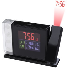 Метеостанция MyTime Crystal P Colour Projection Alarm Clock and Weather Stations Black (7060100)