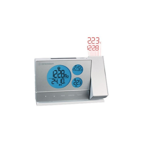 Проекционные часы Bresser BF-PRO white