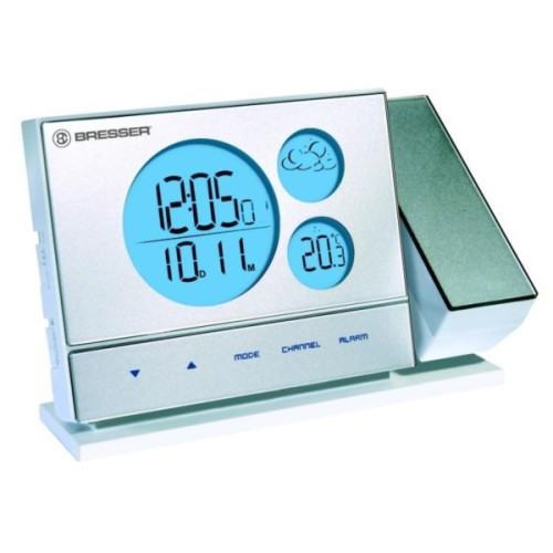 Проекционные часы Bresser BF-PRO white