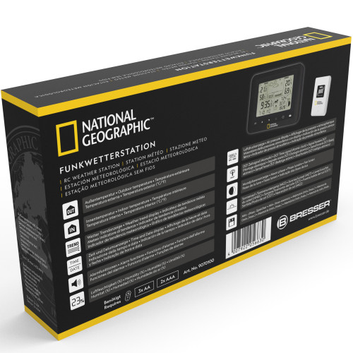 Метеостанция National Geographic Weather Stations Black (9070100)