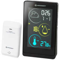Метеостанция Bresser Colour weather station Temeo Life H Black (7008000CM3000)