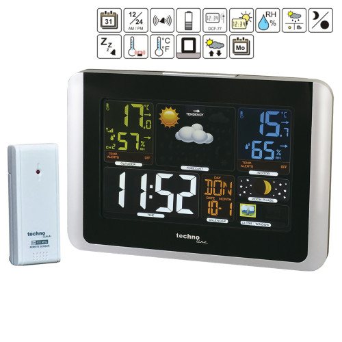 Метеостанция Technoline WS6442 Black (WS6442)