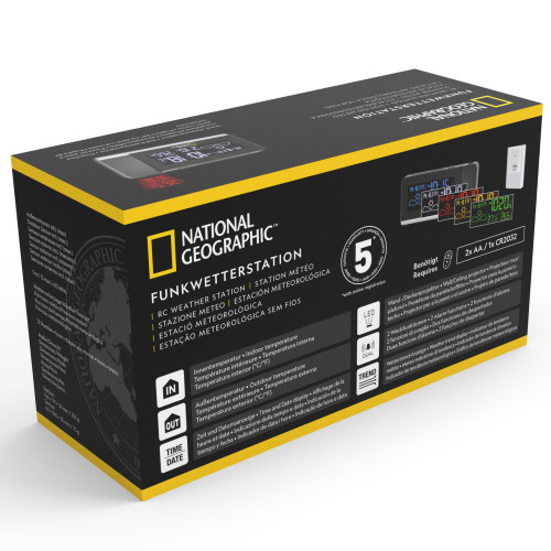Метеостанция National Geographic Multi Colour Black (9070400)