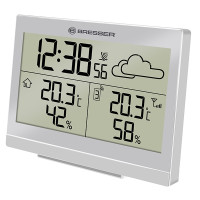 Метеостанция Bresser TemeoTrend LG silver