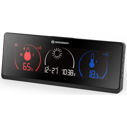 Метеостанция Bresser Colour Temeo Life Black (7008001CM3000)