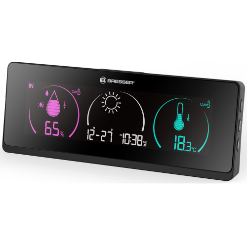 Метеостанция Bresser Colour Temeo Life Black (7008001CM3000)