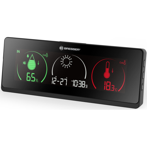 Метеостанция Bresser Colour Temeo Life Black (7008001CM3000)