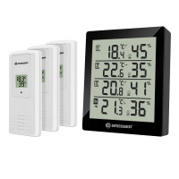 Термометр-гигрометр Bresser Temeo Hygro Quadro black Термометр-гигрометр Bresser Temeo Hygro Quadro black