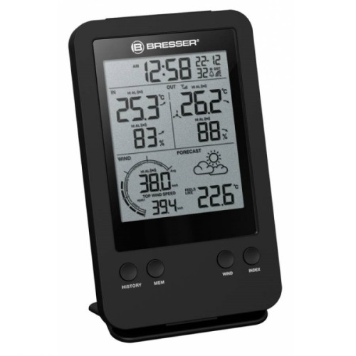 Метеостанция Bresser 3-in-1 Profi Wind Gauge Black (7002531)