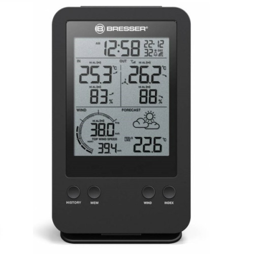 Метеостанция Bresser 3-in-1 Profi Wind Gauge Black (7002531)
