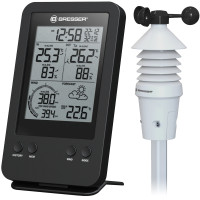 Метеостанция Bresser 3-in-1 Profi Wind Gauge Black (7002531) Метеостанция Bresser 3-in-1 Profi Wind Gauge Black (7002531)
