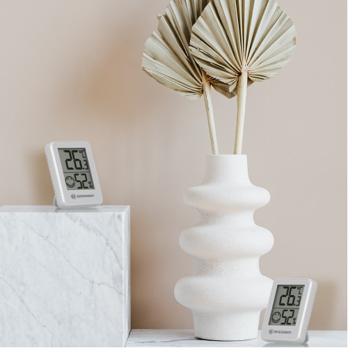 Термометр-гигрометр Bresser Temeo Hygro Indicator (3шт) White (7000010GYE000)