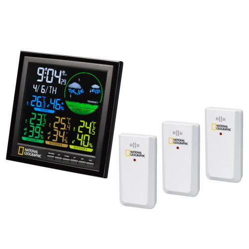 Метеостанция National Geographic VA Colour LCD 3 Sensors (9070700)