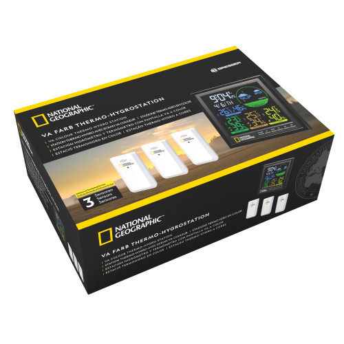 Метеостанция National Geographic VA Colour LCD 3 Sensors (9070700)