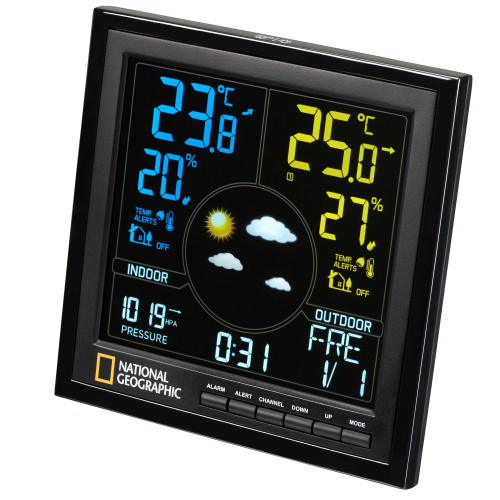 Метеостанция National Geographic VA Colour (Black) (9070600)