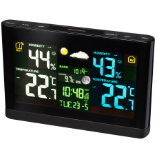 Метеостанция Bresser Colour THBM Black (7007900CM3000)